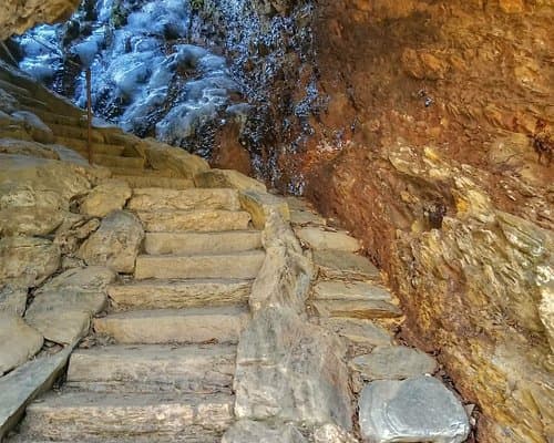 Hiking trail in the Smoky Mountains