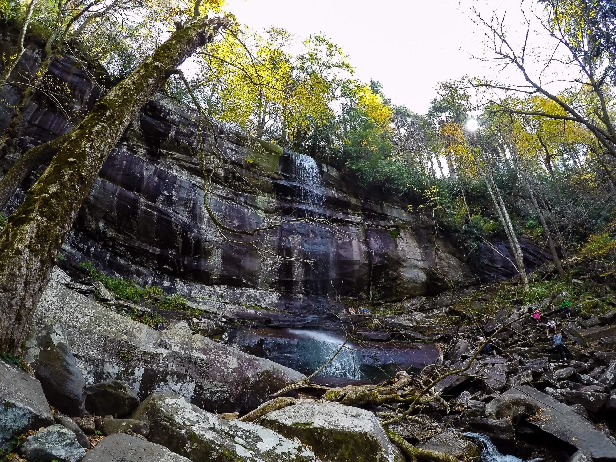 Rainbow Falls Trail in the Smokies