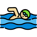 Private indoor swimming pool at Moose Hollow Lodge